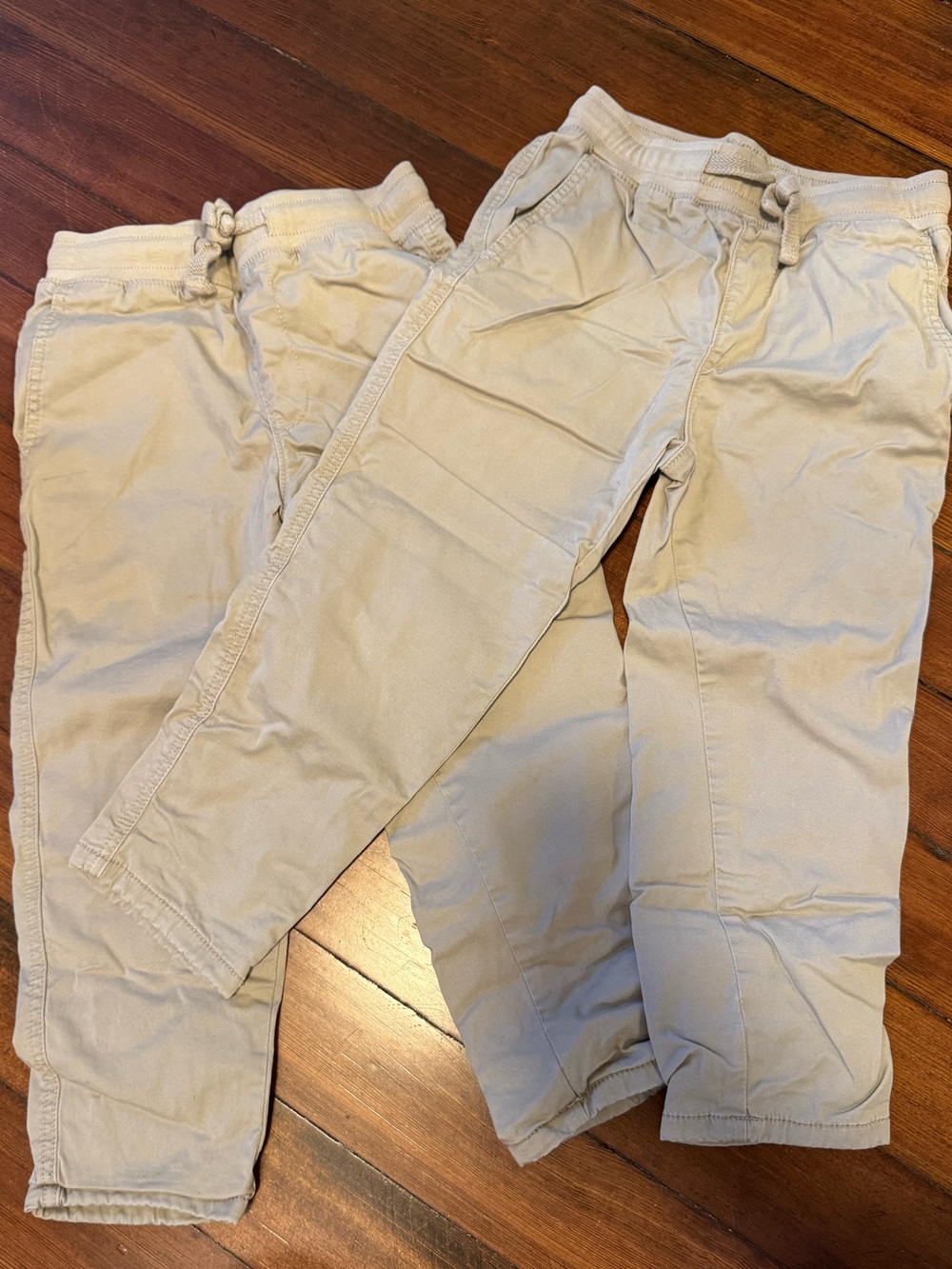 Crewcuts Boys Tan Khaki Pull-On Pants with Cotton Lining